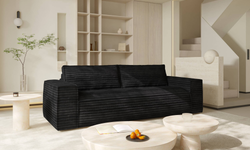 sia-home-3-zitsslaapbank-joanribstofmet dunlopillo matras-zwart-xl-ribfluweel (100% polyester)-banken-meubels2