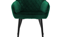 Set van 6 eetkamerstoelen Amino velvet