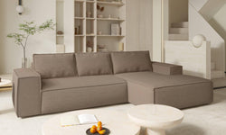 sia-home-hoekslaapbank-joanrechtsribstof met dunlopillo matras-taupe-ribfluweel-(100% polyester)-banken-meubels2