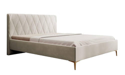 Bedframe Ticaro velvet 160 x 200 cm