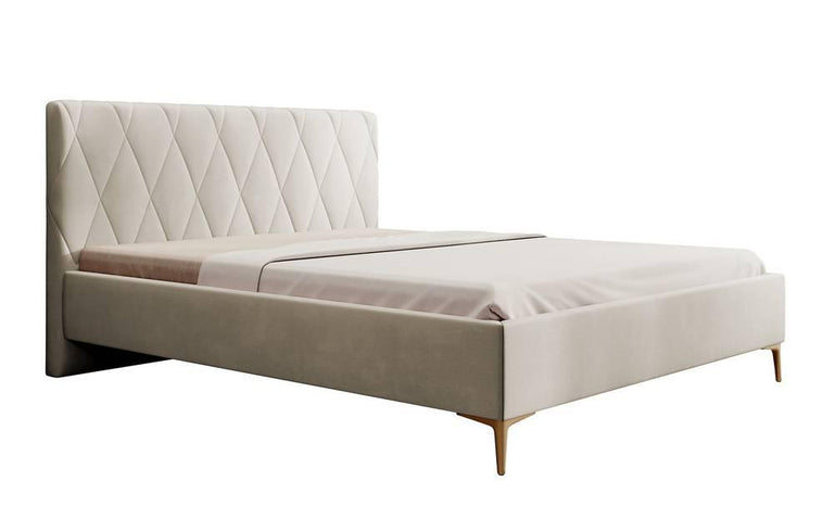 Bedframe Ticaro velvet 160 x 200 cm