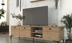 TV-meubel Motto met wandplank