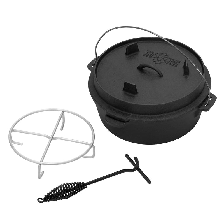 ecd-germany-dutch-ovensetbbq boss-zwart-gietijzer-tuinaccessoires-tuin- balkon_8153351