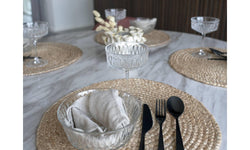 Set van 4 placemats Bombay jute