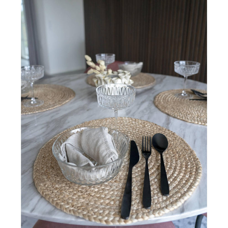 Set van 4 placemats Bombay jute