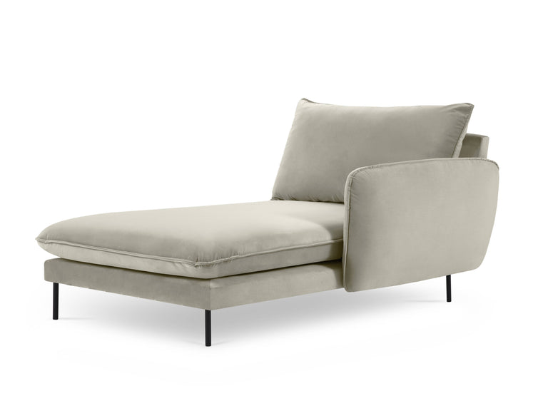 cosmopolitan-design-chaise-longue-vienna-hoek-rechts-velvet-beige-zwart-170x110x95-velvet-banken-meubels2