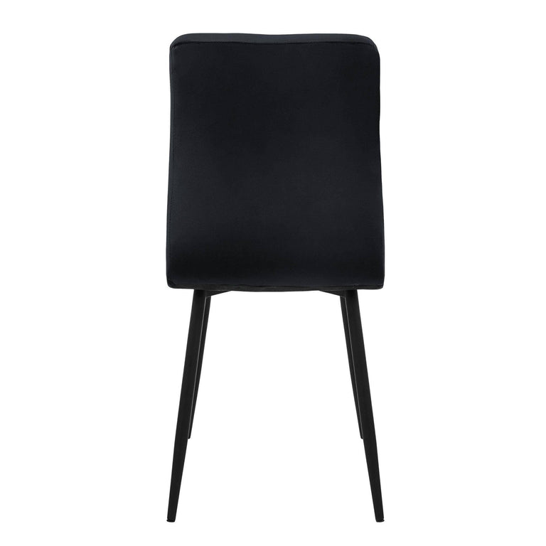 Set van 4 eetkamerstoelen Miki velvet