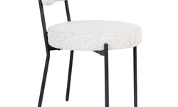 Set van 2 eetkamerstoelen Badalona bouclé