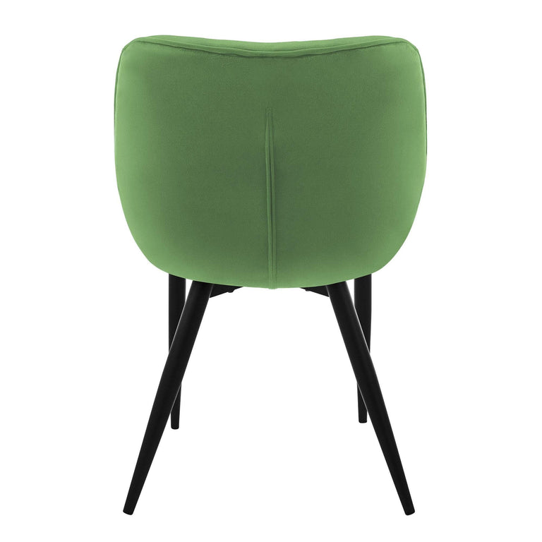 Set van 4 eetkamerstoelen Saga velvet