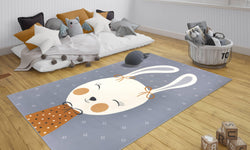 Kindervloerkleed Bunny Polly