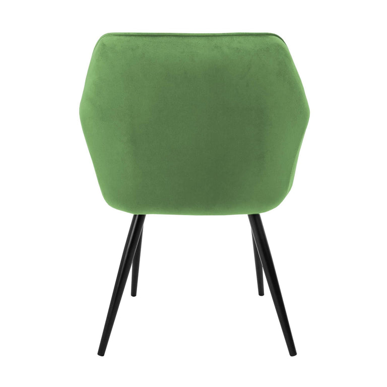 Set van 2 eetkamerstoelen Amino velvet