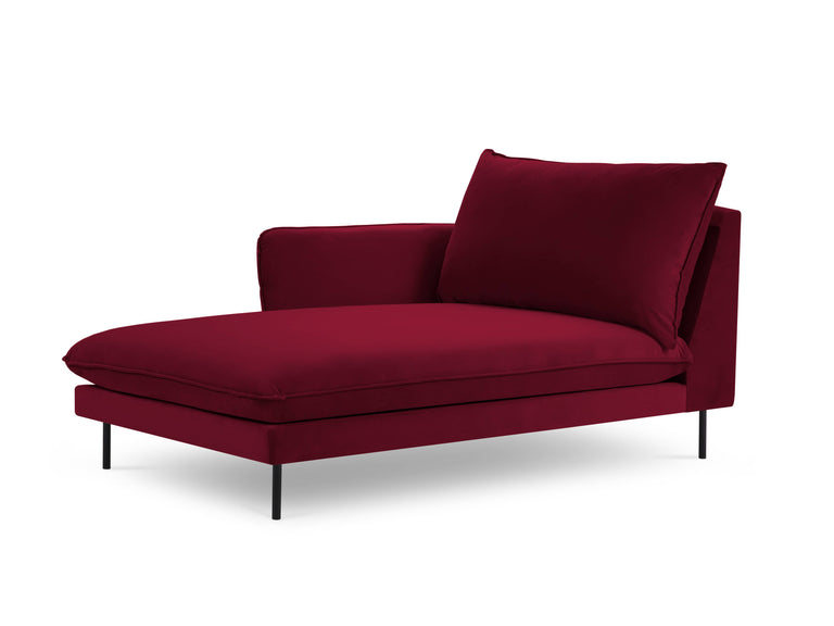 cosmopolitan-design-chaise-longue-vienna-hoek-links-velvet-rood-zwart-170x110x95-velvet-banken-meubels1