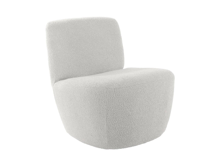 Fauteuil Ada bouclé