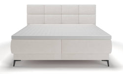 Boxspring Reyuno velvet met opbergruimte 180 x 200 cm