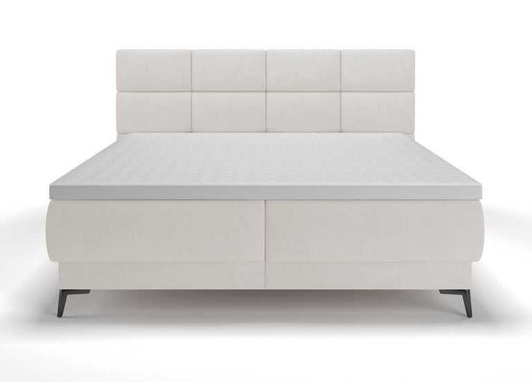 Boxspring Reyuno velvet met opbergruimte 180 x 200 cm