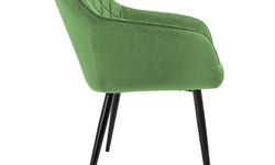 Set van 2 eetkamerstoelen Amino velvet