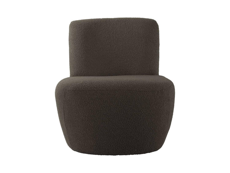 Fauteuil Ada bouclé