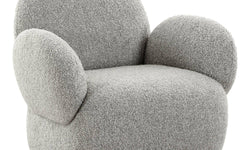 Fauteuil Messina draaibaar bouclé