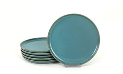 hermia-set van 6 dessertborden armin keramiek-turquoise--keramiek-servies-koken & tafelen3