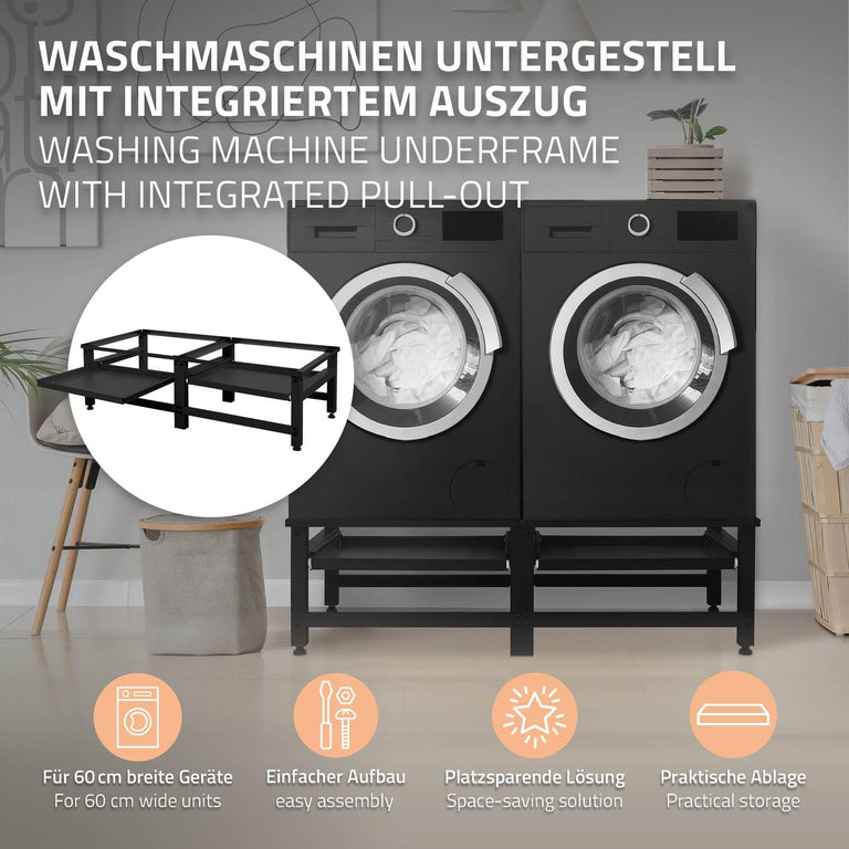 ml-design-set-van2wasmachineonderstellen cato uittrekbaar-zwart-staal-sanitair-bed- bad2