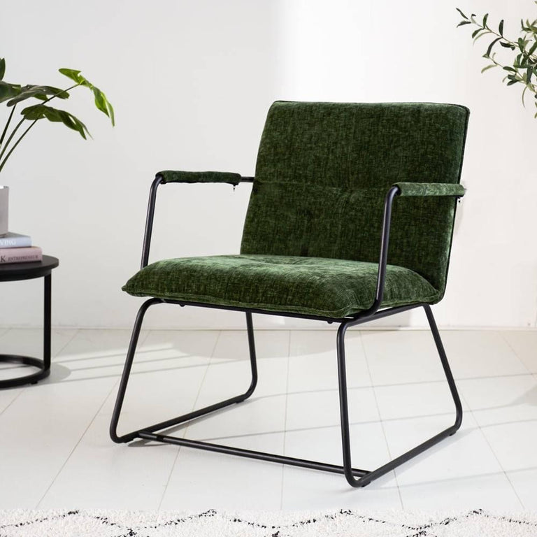 Fauteuil Hailey chenille