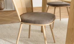 Set van 2 eetkamerstoelen Lea