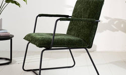 Fauteuil Hailey chenille