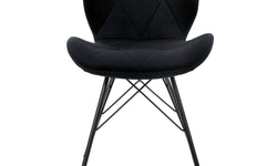 Set van 8 eetkamerstoelen Dane velvet