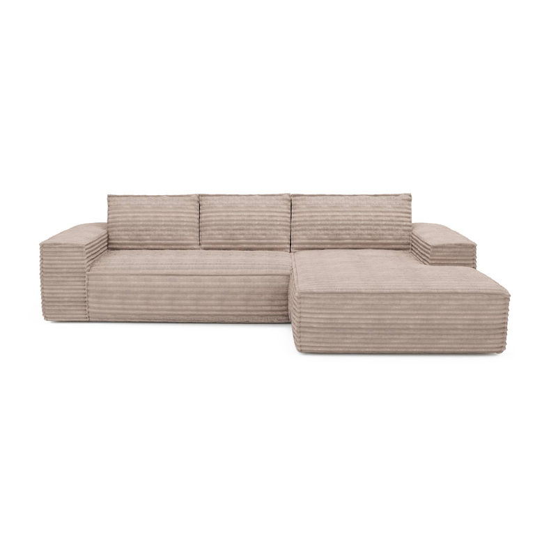 sia-home-hoekslaapbank-joanrechtsribfluweel met dunlopillo matras-taupe-ribfluweel-(100% polyester)-banken-meubels1