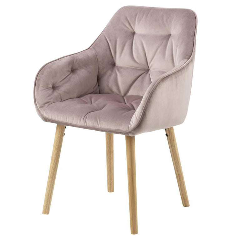 naduvi-collection-eetkamerstoel-harvey velvet-roze-velvet-stoelen-& fauteuils-meubels1