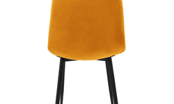 Set van 4 eetkamerstoelen Wisk velvet