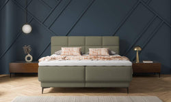 Boxspring Reyuno velvet met opbergruimte 160 x 200 cm