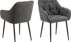 naduvi-collection-eetkamerstoel-harvey boucle-donkergrijs-boucle-stoelen-& fauteuils-meubels3