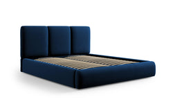 Bedframe Nicolas velvet met opbergruimte en hoofdbord 160 x 200 cm