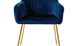 Set van 8 eetkamerstoelen Mili velvet