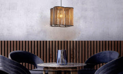 Hanglamp Wooden Cage