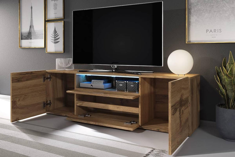 naduvi-collection-tv-meubel-bros met verlichting-naturel-eikenfineer-kasten-meubels6