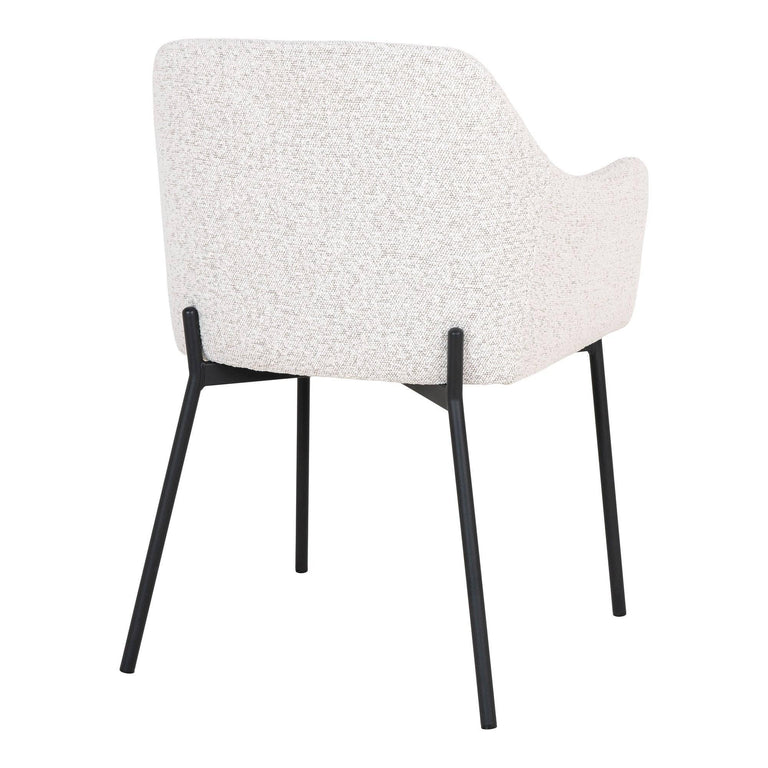 Set van 2 eetkamerstoelen Melilla bouclé