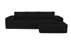 sia-home-hoekslaapbank-joanrechtsribfluweel met dunlopillo matras-zwart-ribfluweel-(100% polyester)-banken-meubels1