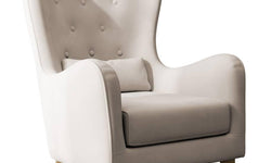 Fauteuil Casara velvet