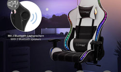 Gamestoel Xana met RGB-verlichting en Bluetooth speakers