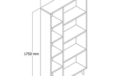 kalune design-boekenkast charlotte-notenbruin--spaanplaat-kasten-meubels5