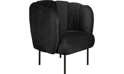 Fauteuil Tulip velvet