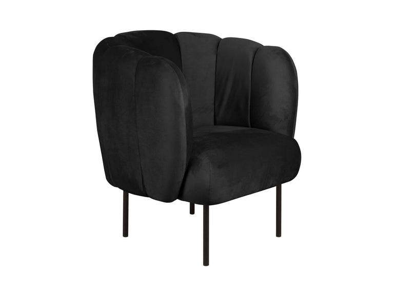 Fauteuil Tulip velvet