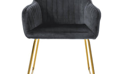 Set van 8 eetkamerstoelen Mili velvet