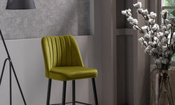 kalune design-set van 2 barstoelen katie-mosgroen--polyester-stoelen & fauteuils-meubels2