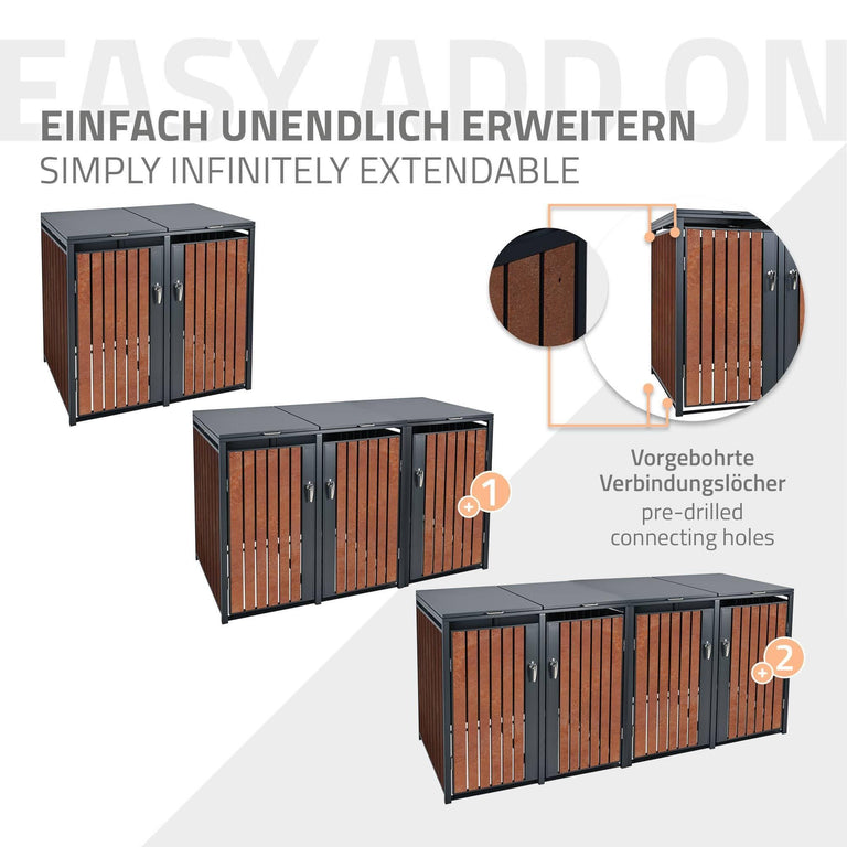 ml-design-afvalemmerhek-tonyvoor2 bakken-kastanjebruin-staal-tuingereedschap-tuin- balkon6