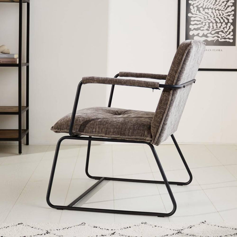 Fauteuil Hailey chenille