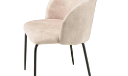 Set van 2 eetkamerstoelen Augustin velvet