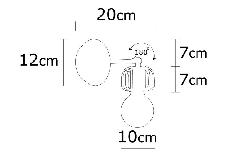 Wandlamp Demre